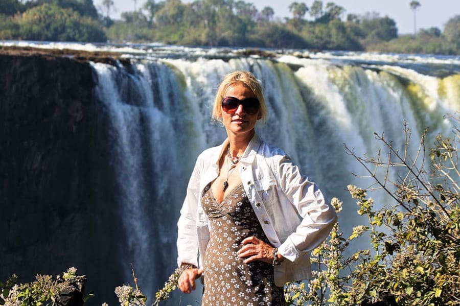 Zimbabwe, wodospady Wiktorii.