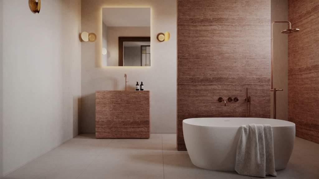 Luksusowy gabinet SPA, proj. Hanna Pietras.