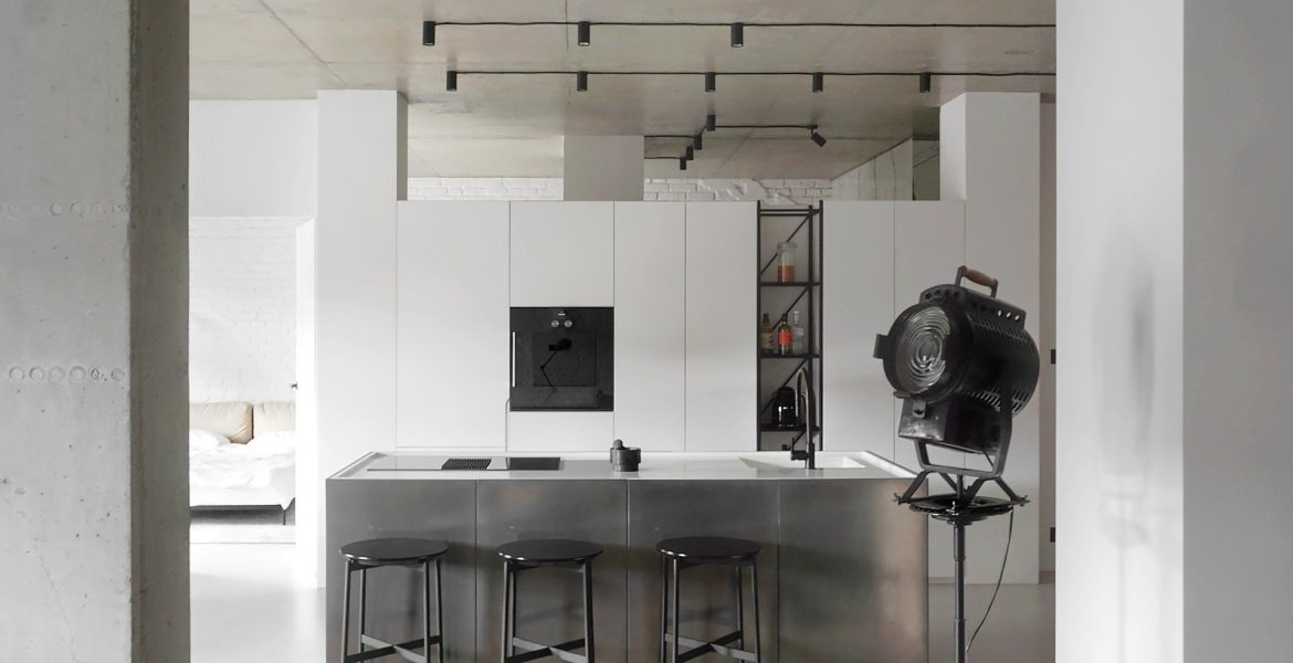 Apartament w miejskim stylu. Fot. Filip Mienkina.