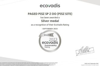 Srebrna odznaka Paged Pisz.