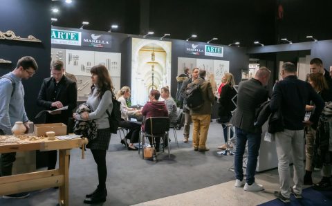 Stoisko Arte Metal Style, dystrybutora Marella Design na targach Warsaw Home 2023