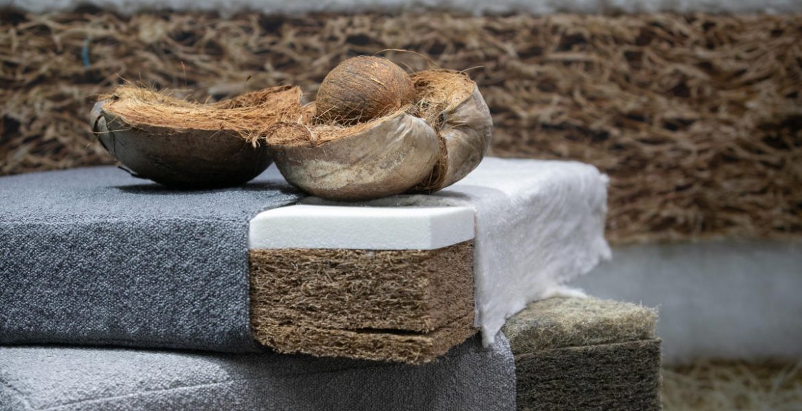 Naturalne produkty Enkev Polska, wypełnienia materacy na bazie kokosa na targach Warsaw Home 2023