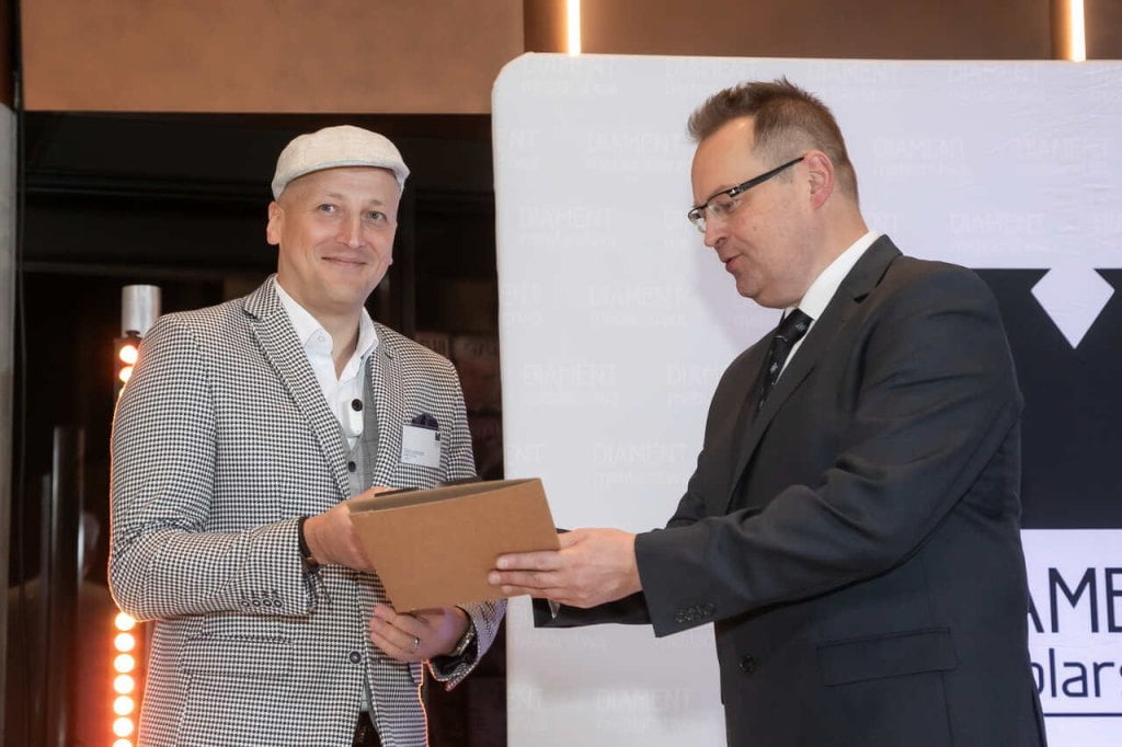Diament Meblarstwa 2024 dla Impress Decor Polska odebrał Rafał Lemieszko.