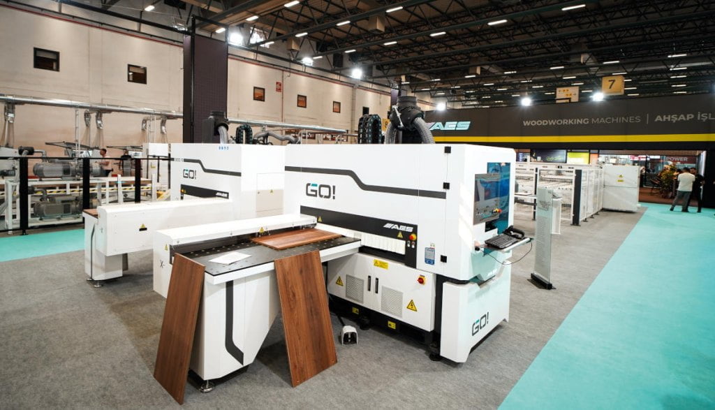 Targi All4Wood - maszyny na stoisku