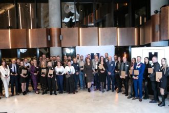 Gala konkursu Diament Meblarstwa 2024 na szczycie Skylinera.