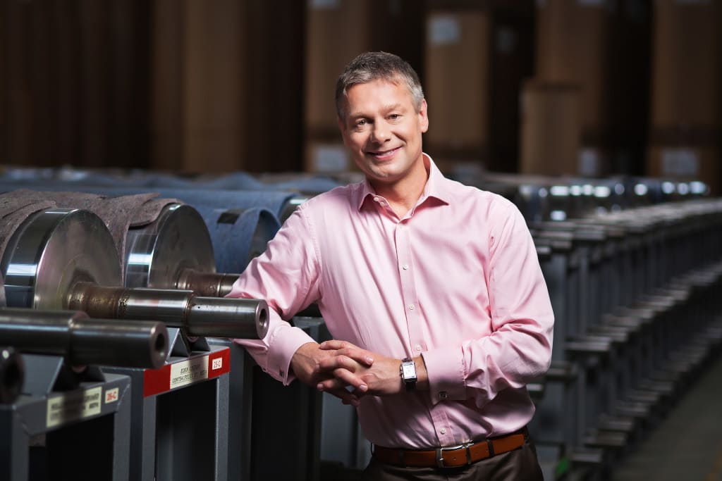 Frank Tyralla, prezes Interprint Polska.