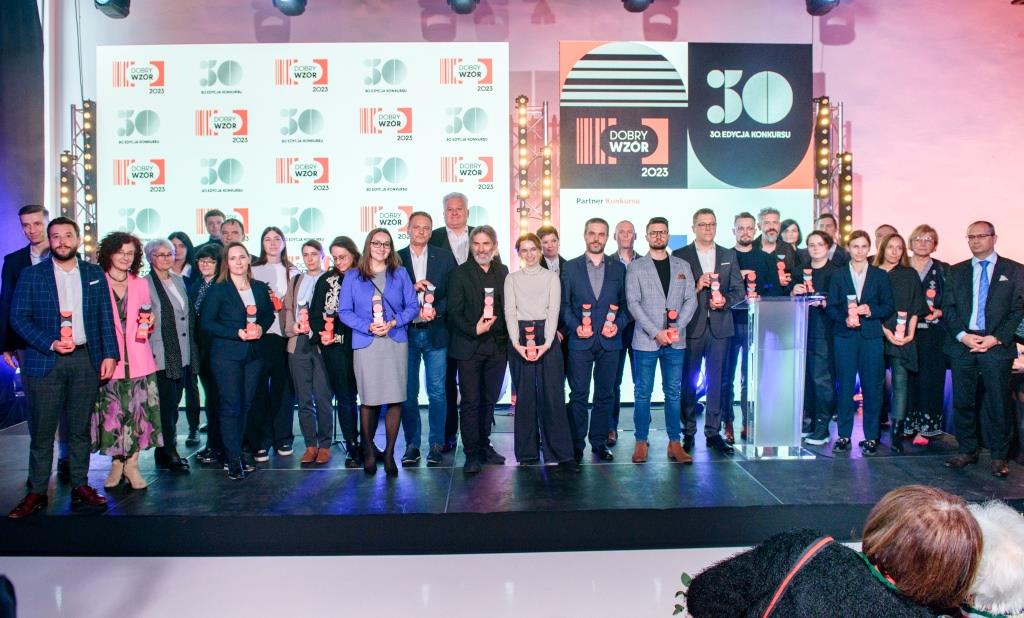 Gala konkursu Dobry Wzór 2023.