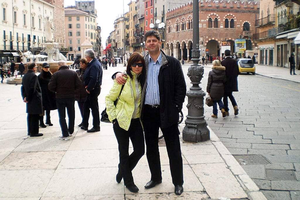 Niczym Romeo i Julia w Weronie.