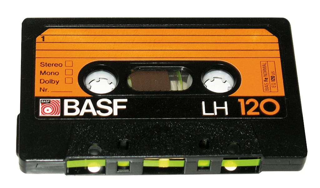 Kaseta magnetofonowa BASF „LH120”, proj. i prod. BASF (ok. 1977).