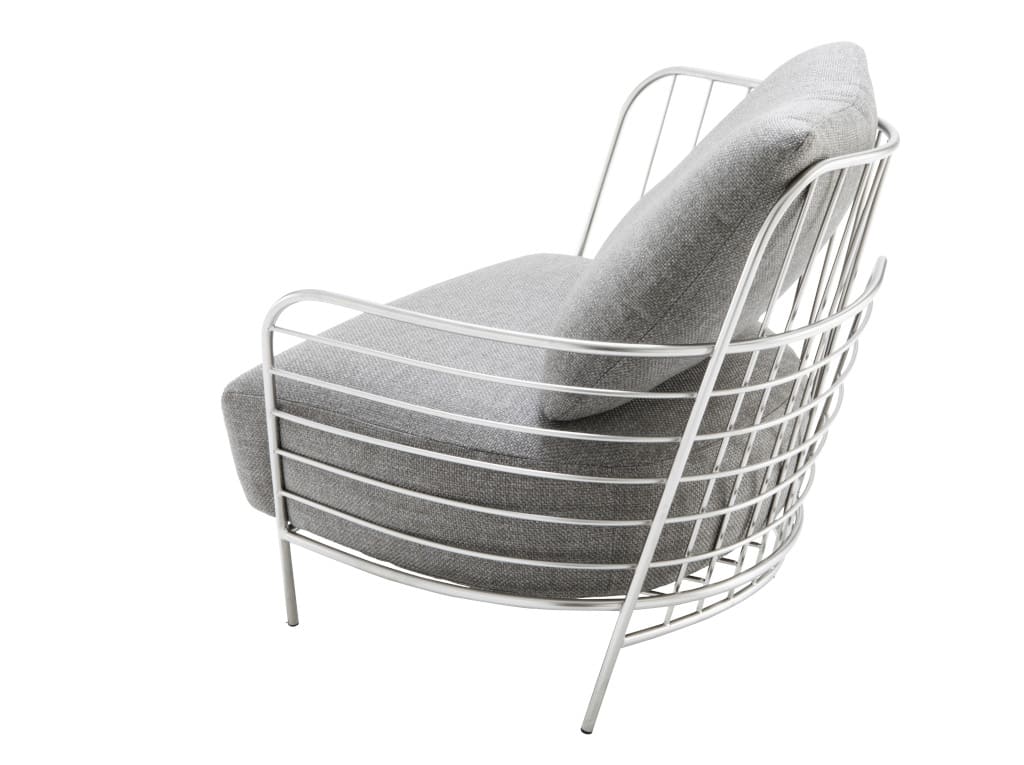 Fotel „Passio” (prod. Ligne Roset) to typowy dla Philippe Nigro przykład nadania konstrukcji dekoracyjnej roli.