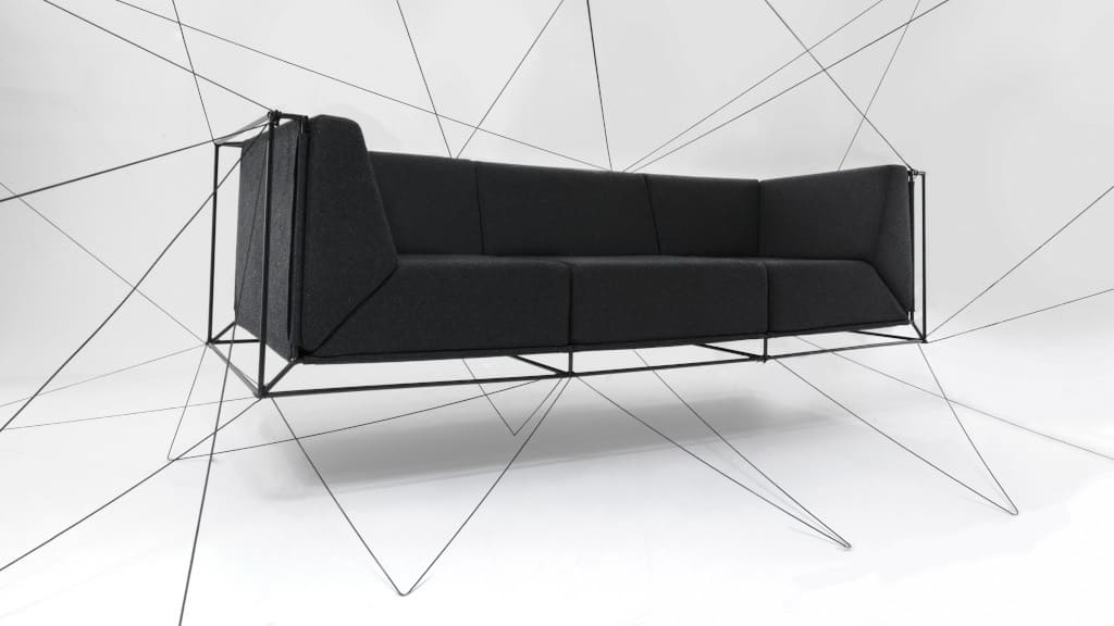 Sofa „Floating” Philippe Nigro zwyciężyła w konkursie polskiej firmy Comforty.