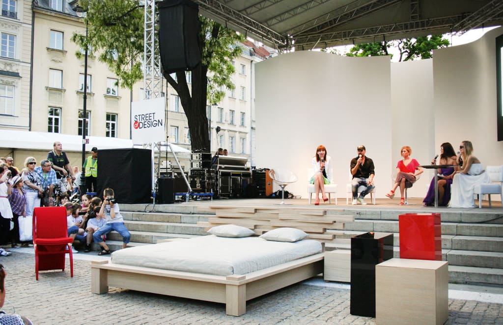 W ramach finału I edycji „Street of Design” zaprezentowano publiczności kolekcję „Celebrities line” zaprojektowaną dla firmy Paged Meble.