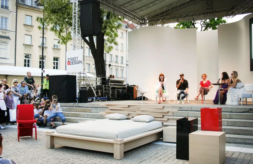 W ramach finału I edycji „Street of Design” zaprezentowano publiczności kolekcję „Celebrities line” zaprojektowaną dla firmy Paged Meble.