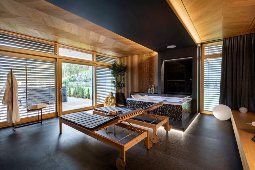 Dom ze strefą wellness.