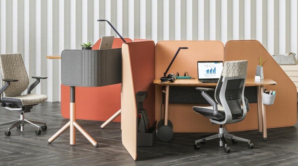 Organizacja pracy na przykładzie Gesture od Steelcase.