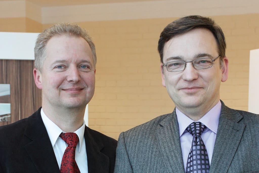 Dariusz Świątek i Michał Pacynko, dyrektorzy zarządzający Impress Decor Polska.