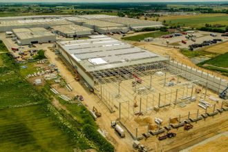 Hale COM40 w Ociążu, realizacja Antczak Construction - należąca do FB Antczak.