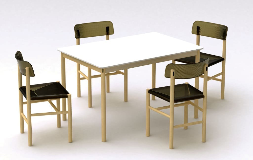 Bez prostych krzeseł w greckich i włoskich trattoriach nie byłoby rodziny mebli „Trattoria” (prod. Magis).