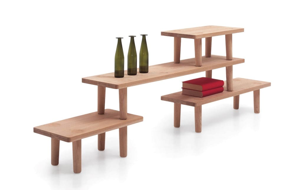 „Oak Table Module” to jeden z wcześniejszych mebli, które Jasper Morrison zaprojektował dla Cappellini. Tu pojawił się motyw modułowości i wielofunkcyjności przywoływany potem np. w „Carte Series”.