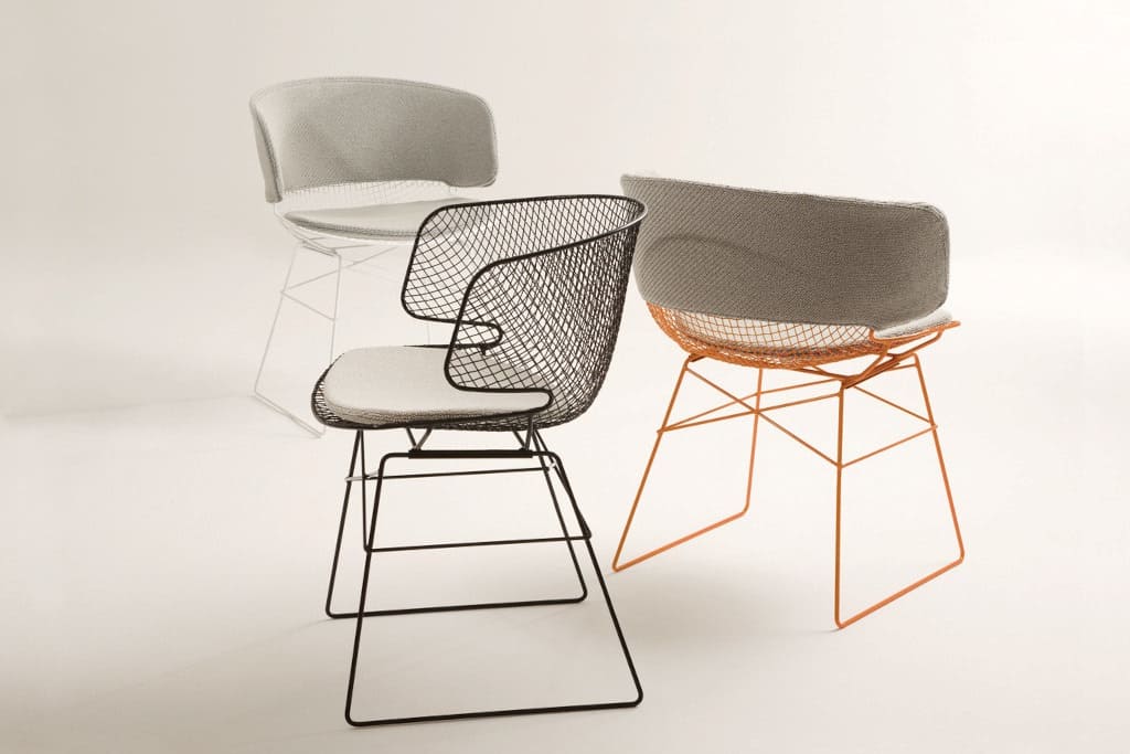 Założenia do projektu krzesła „Arkys” (prod. Eumenes) były następujące: uniwersalny mebel o możliwie wielu wariantach wykończeń.