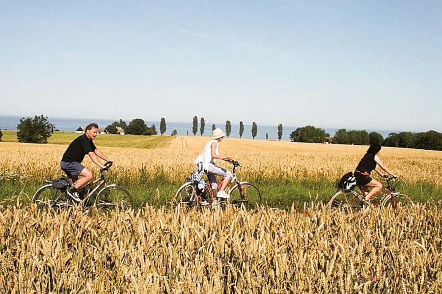 Rowery to jedna z pasji Józefa Szyszki. Dwa razy ze znajomymi zjeździł Bornholm.