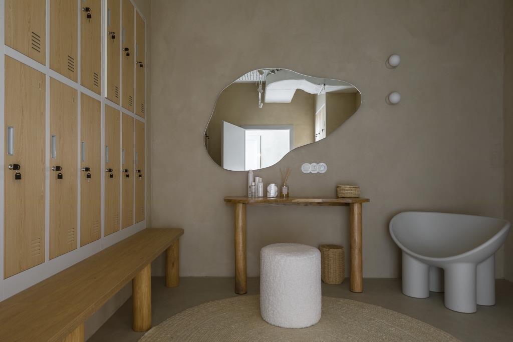 Butikowe studio treningowe Palm Studio, projekt Madama.