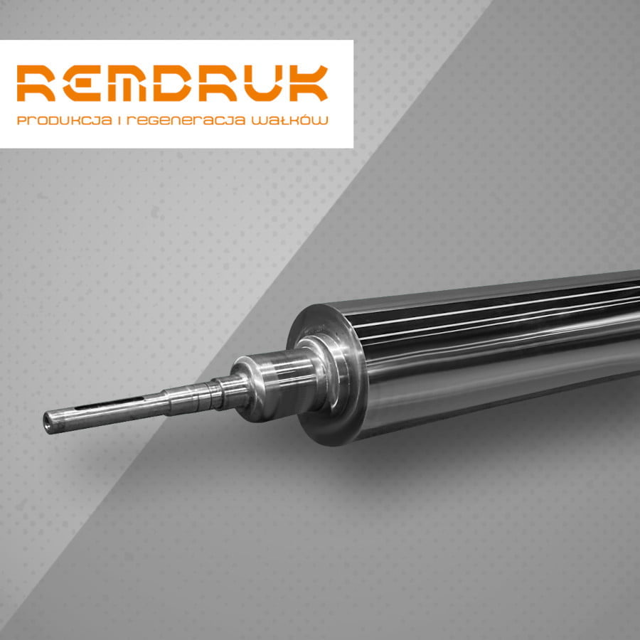 Wałki stalowe z oferty Remdruk.