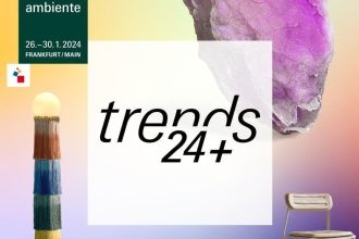 Trzy najważniejsze trendy Ambiente 2024 zostaną zaprezentowane wraz z produktami wystawców w Strefie Trendów w foyer hali 4.1 w dniach 26-30 stycznia 2024 r.