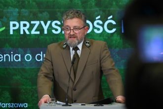 Witold Koss, nowy dyrektor generalny Lasów Państwowych.