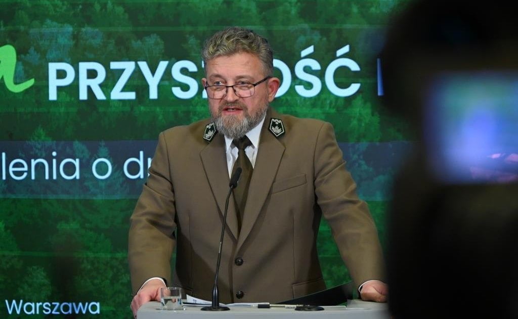 Witold Koss, nowy dyrektor generalny Lasów Państwowych.
