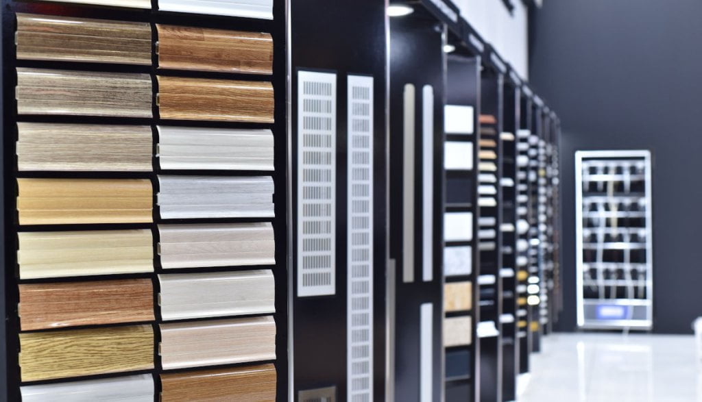 Ekspozycja targowa - listwy, zaślepki na ekspozytorach