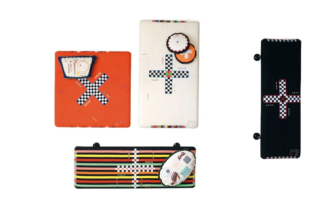 Leżanki „Charpoy” (proj. DoshiLevien, prod. Moroso) to bezpośrednia inspiracja hinduskim stylem życia i kulturą.