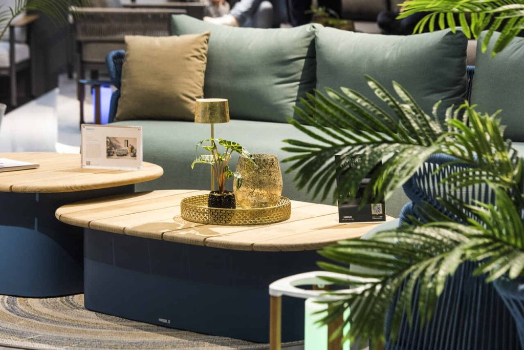 Stoisko Higold na specjalistycznych targach dedykowanych ogrodom spoga+gafa. 