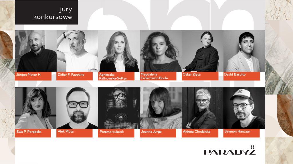 Jury konkursu Paradyż Designers.