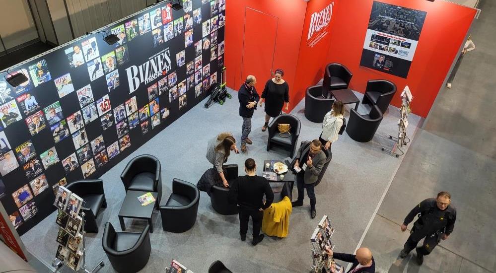 Targi MEBLE POLSKA 2024 - stoisko BIZNES.meble.pl.