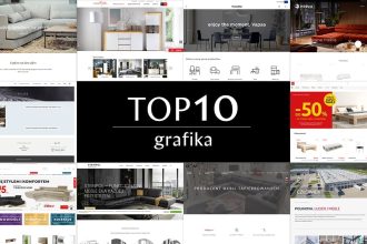 Najlepsze pod względem graficznym strony www, wybrane z 20 stron największych producentów mebli w Polsce.