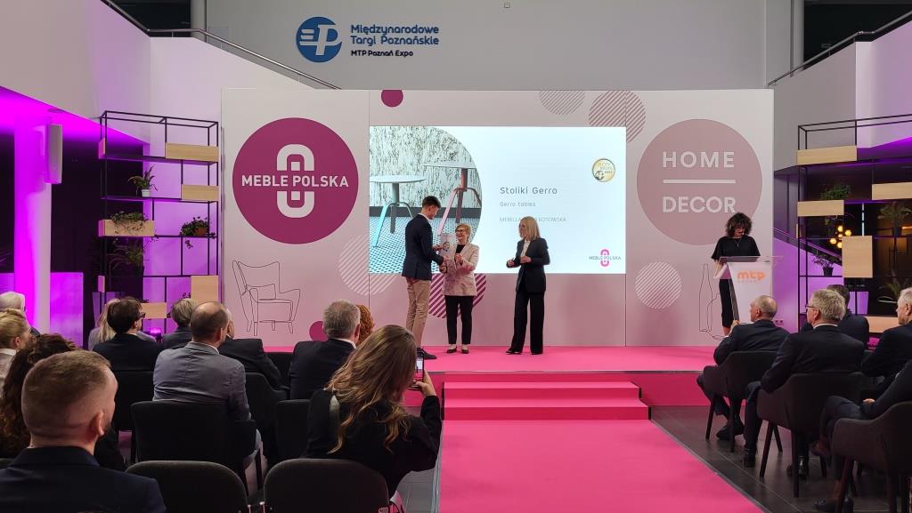 Złote Medale Grupy MTP - MEBLE POLSKA 2024 - Mebella.