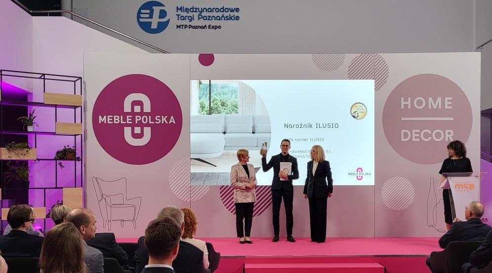 Złote Medale Grupy MTP - MEBLE POLSKA 2024 - Wersal.