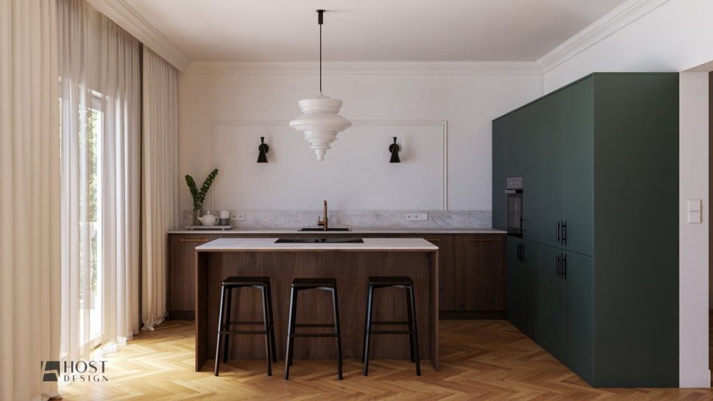 Najlepsze projekty wnętrz - III miejsce - autor Olga Skałka - Host Design. 