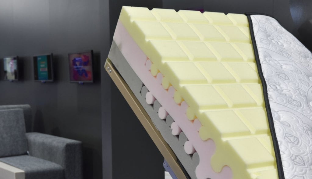 Targi All4Wood Warsaw - ekspozycja targowa, materace