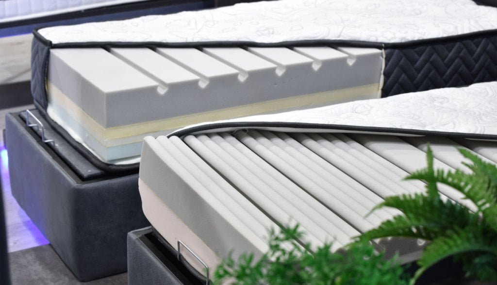 Targi All4Wood Warsaw - ekspozycja targowa, materace