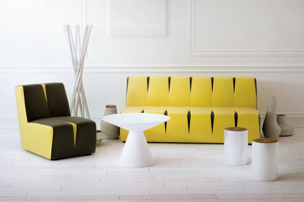 Zestaw wypoczynkowy „Bloxx”, proj. AZE design.