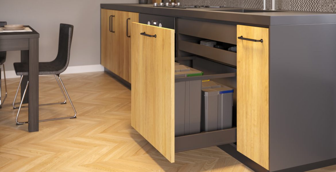 GTV - kosze do segregacji AXISPACE