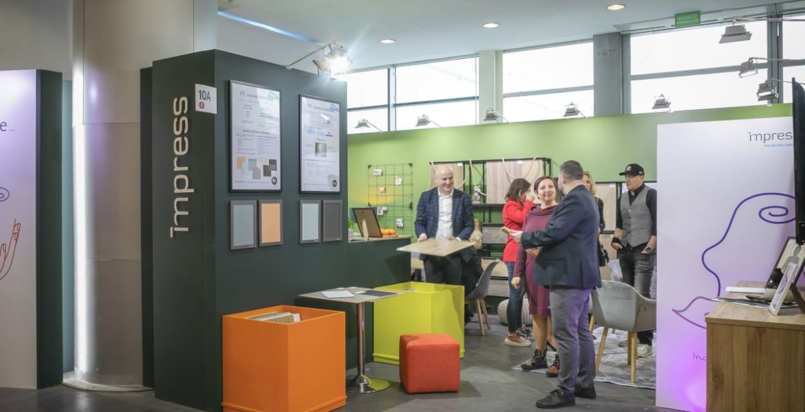 Stoisko Impress Decor Polska na targach Meble Polska 2024