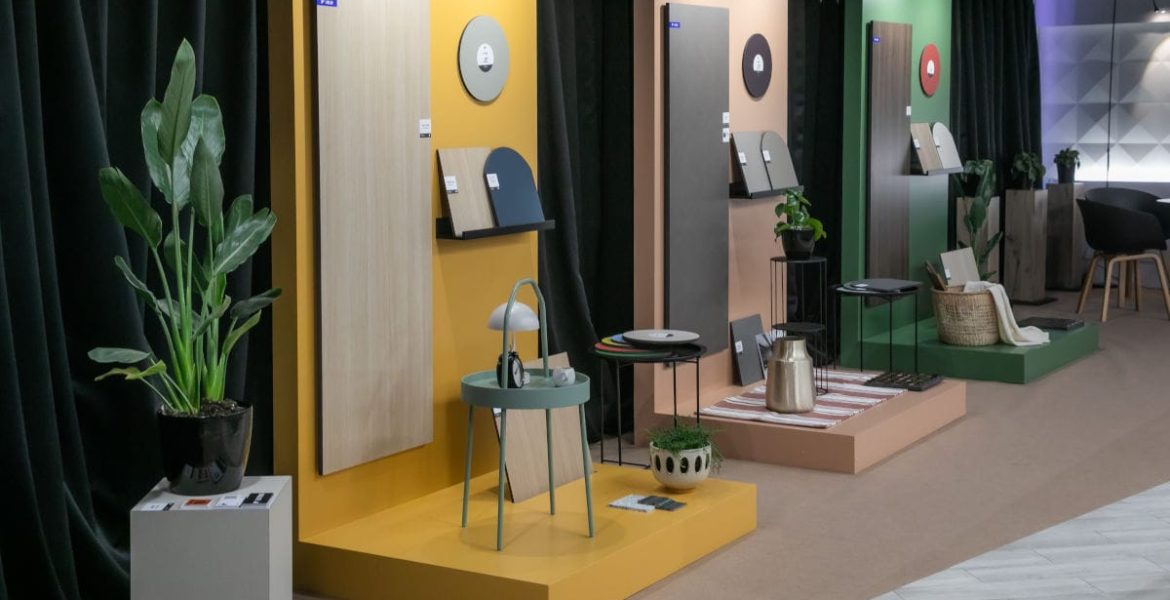 Interprint - wystawa paneli dekoracyjnych na targach Meble Polska 2025 w Pozaniu