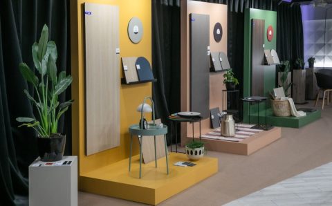 Interprint - wystawa paneli dekoracyjnych na targach Meble Polska 2025 w Pozaniu