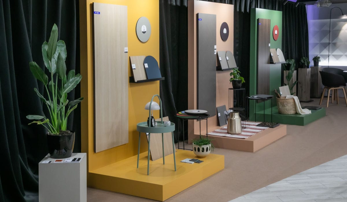 Interprint - wystawa paneli dekoracyjnych na targach Meble Polska 2025 w Pozaniu