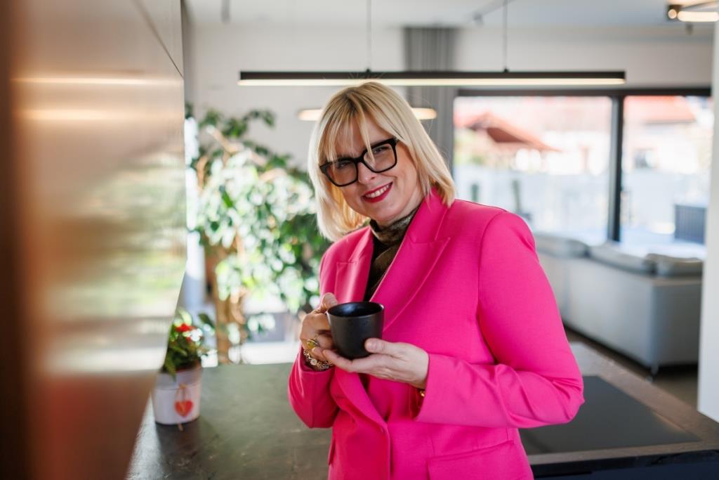 Katarzyna Szramek, projektantka wnętrz, ambasadorka marki Geberit.