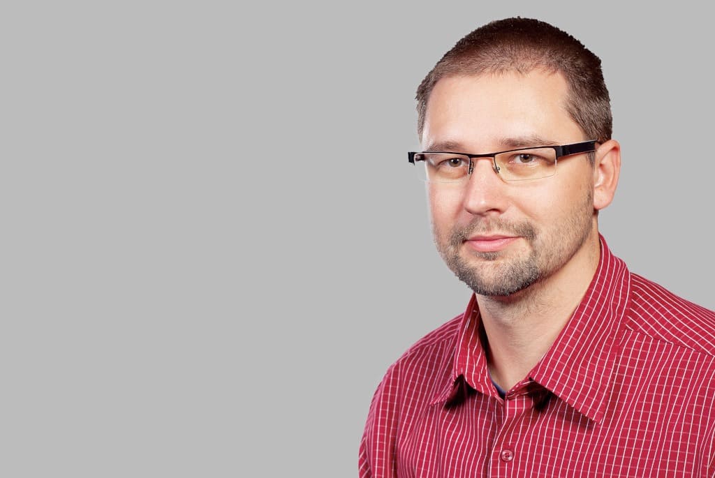 Łukasz Borowski, product manager ds. produktów oświetlenia fotograficznego Fomei w firmie Medikon Polska.