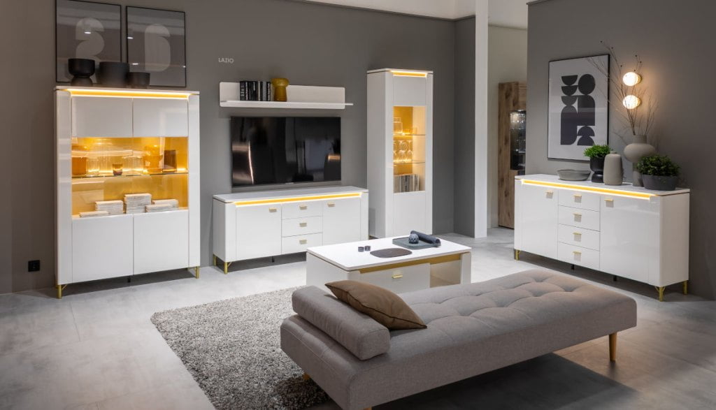 Zestaw Lazio z oferty Meble Wójcik na targach Meble Polska 2024